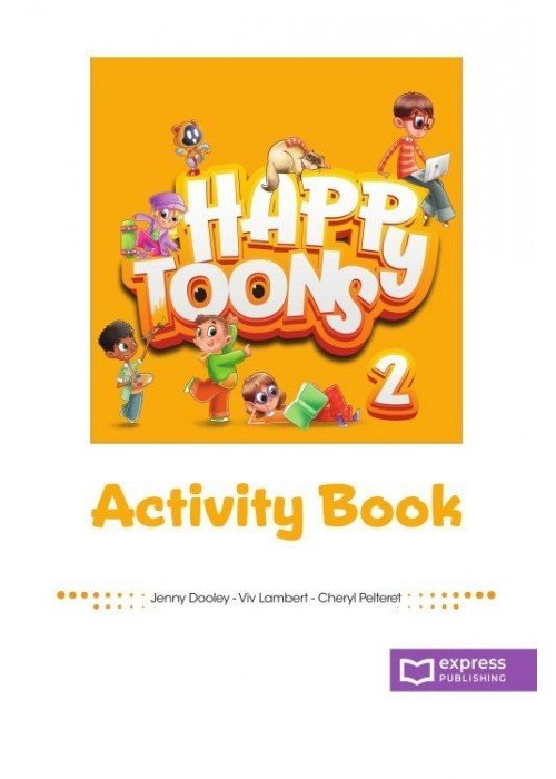 Happy Toons 2 Activity Book (pratybos)