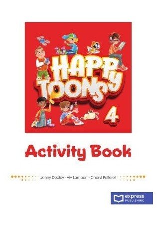 Happy Toons 4 Activity Book (pratybos)