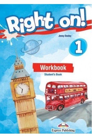 Right On! 1 workbook (pratybos) + ieBook & DigiBooks App