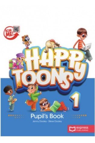 Happy Toons 1 Pupil's Book (vadovėlis)