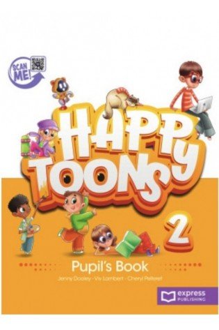 Happy Toons 2 Pupil's Book (vadovėlis)