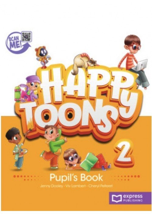 Happy Toons 2 Pupil's Book (vadovėlis)