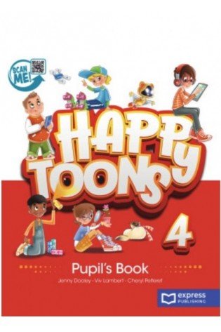 Happy Toons 4 Pupil's Book (vadovėlis)