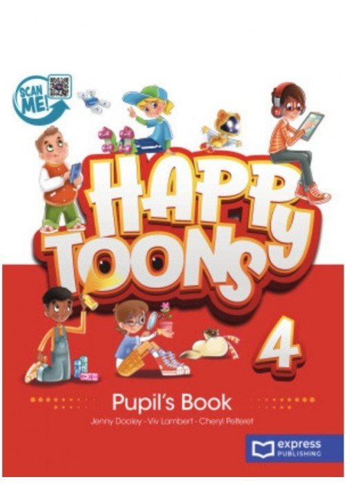 Happy Toons 4 Pupil's Book (vadovėlis)