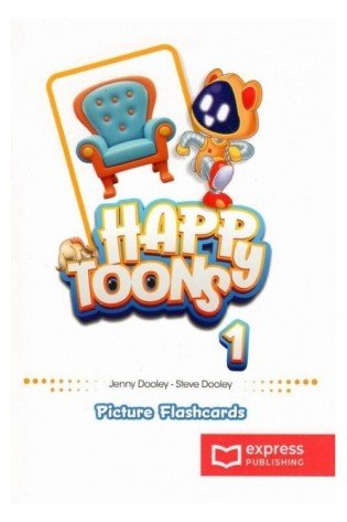 Happy Toons 1 Picture Flashcards (kortelės)
