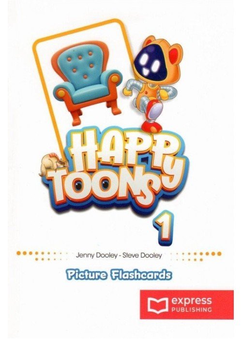 Happy Toons 1 Picture Flashcards (kortelės)