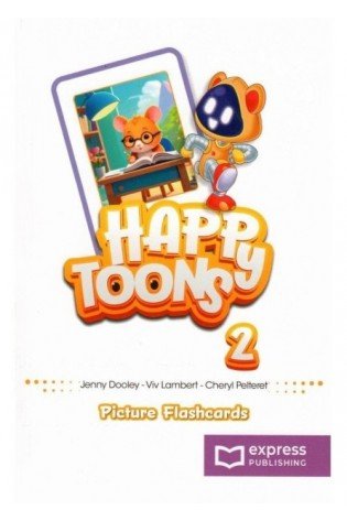 Happy Toons 2 Picture Flashcards (kortelės)