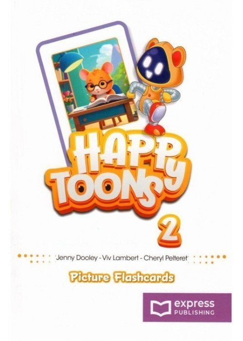 Happy Toons 2 Picture Flashcards (kortelės)