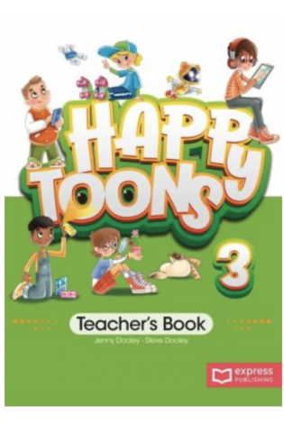 Happy Toons 3 Teachers Pack + Posters (mokytojo knyga)