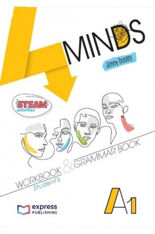 4minds A1 Student's Workbook & Grammar + Digibooks App
