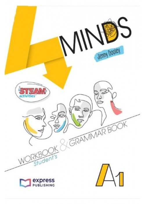 4minds A1 Student's Workbook & Grammar + Digibooks App