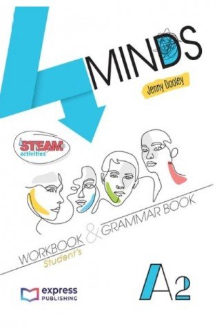 4minds A2 Student's Workbook & Grammar + Digibooks App