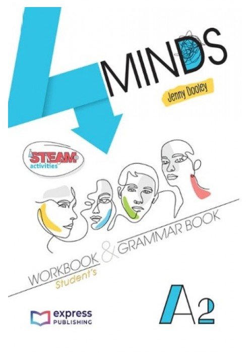 4minds A2 Student's Workbook & Grammar + Digibooks App