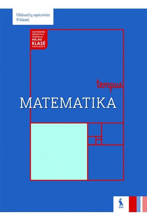 Matematika. Užduočių sąsiuvinis 9 klasei (serija „Tempus“)