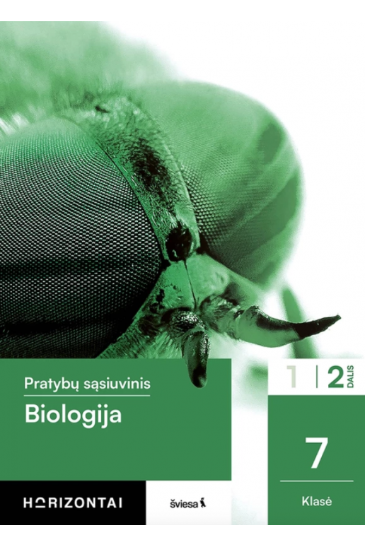 Biologija. Pratybų sąsiuvinis 7 klasei, 2 dalis, serija Horizontai