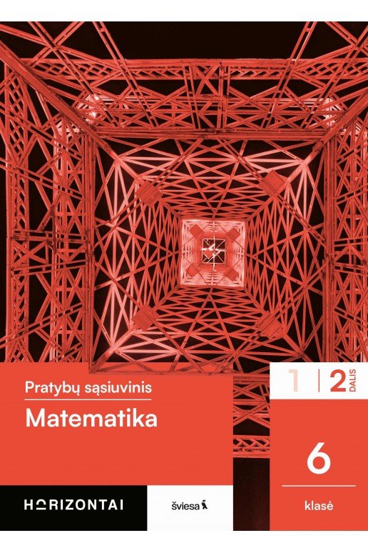 Matematika. Pratybų sąsiuvinis 6 klasei, 2 dalis, serija Horizontai