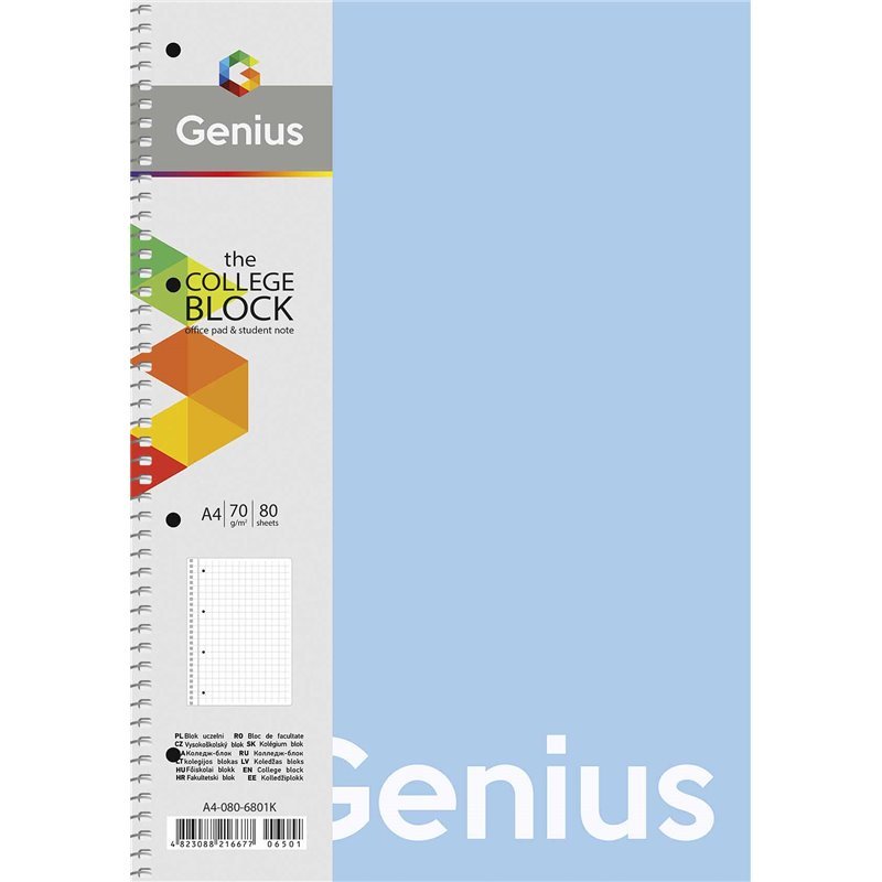 Sąsiuvinis Schoolboy, A4, 80 lapų, 70 gsm, linijomis Sąsiuvinis Schoolboy, A4, 80 lapų, 70 gsm, linijomis