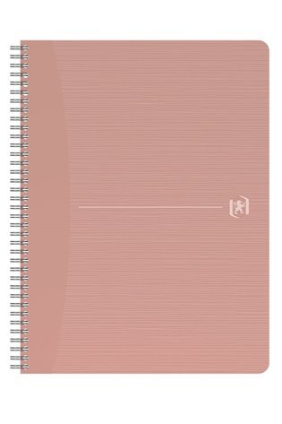 Perdirbtas sąsiuvinis su spirale OXFORD Rec’Up, A4, 90 lapų, 90 gsm, langeliais