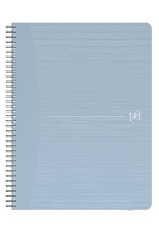 Perdirbtas sąsiuvinis su spirale OXFORD Rec’Up, A4, 90 lapų, 90 gsm, langeliais