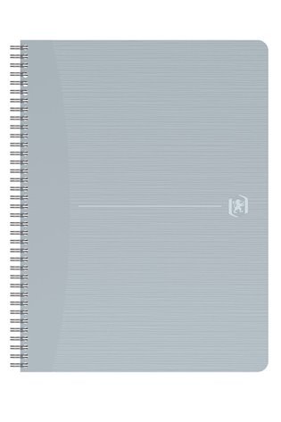 Perdirbtas sąsiuvinis su spirale OXFORD Rec’Up, A4, 90 lapų, 90 gsm, linijomis