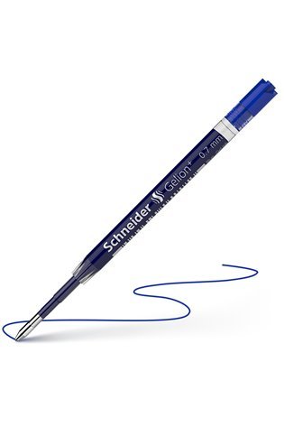 Gelinė šerdelė SCHNEIDER GELION+, 0,7 mm., mėlyna