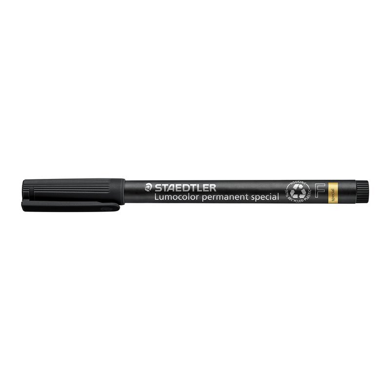 Permanentinis žymeklis STAEDTLER LUMOCOLOR SPECIAL 319, 0,6mm, JUODA