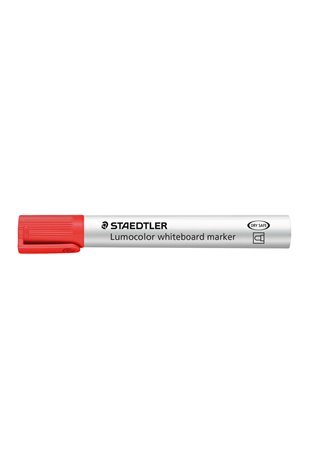 Žymeklis baltai lentai STAEDTLER LUMOCOLOR 351, 2 mm, RAUDONA