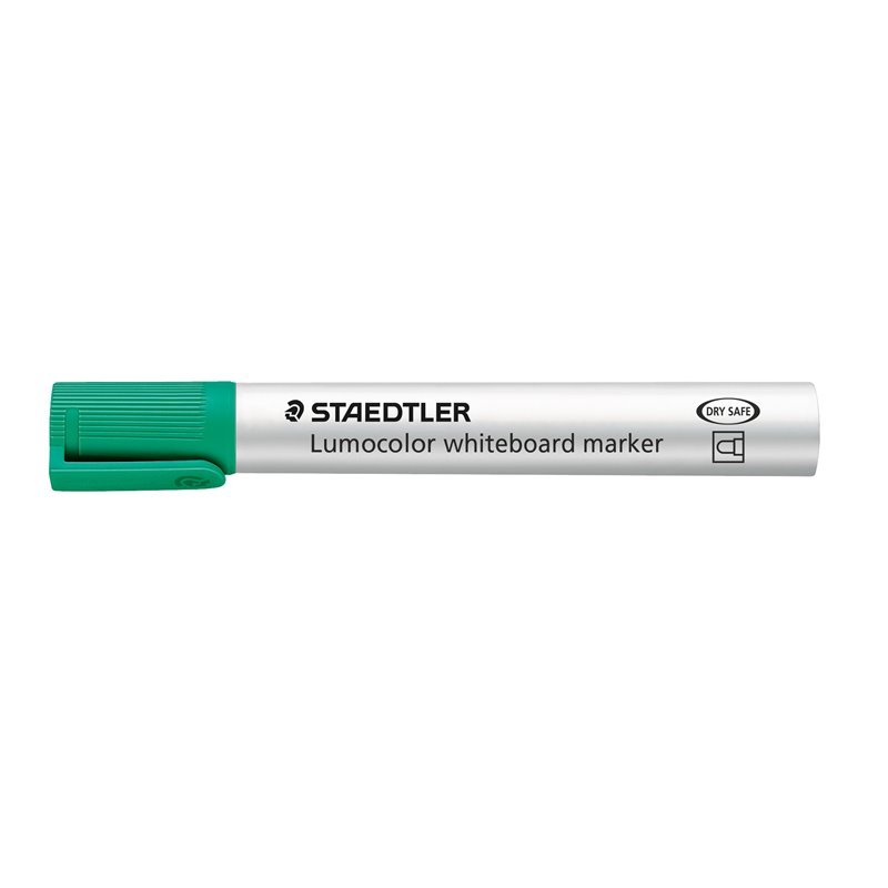 Žymeklis baltai lentai STAEDTLER LUMOCOLOR 351, 2 mm, ŽALIA