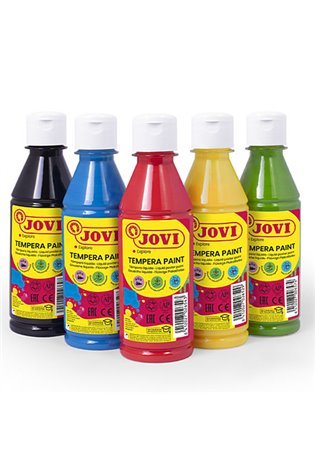 Skystas guašas buteliuke JOVI, 500 ml, oranžinė sp.