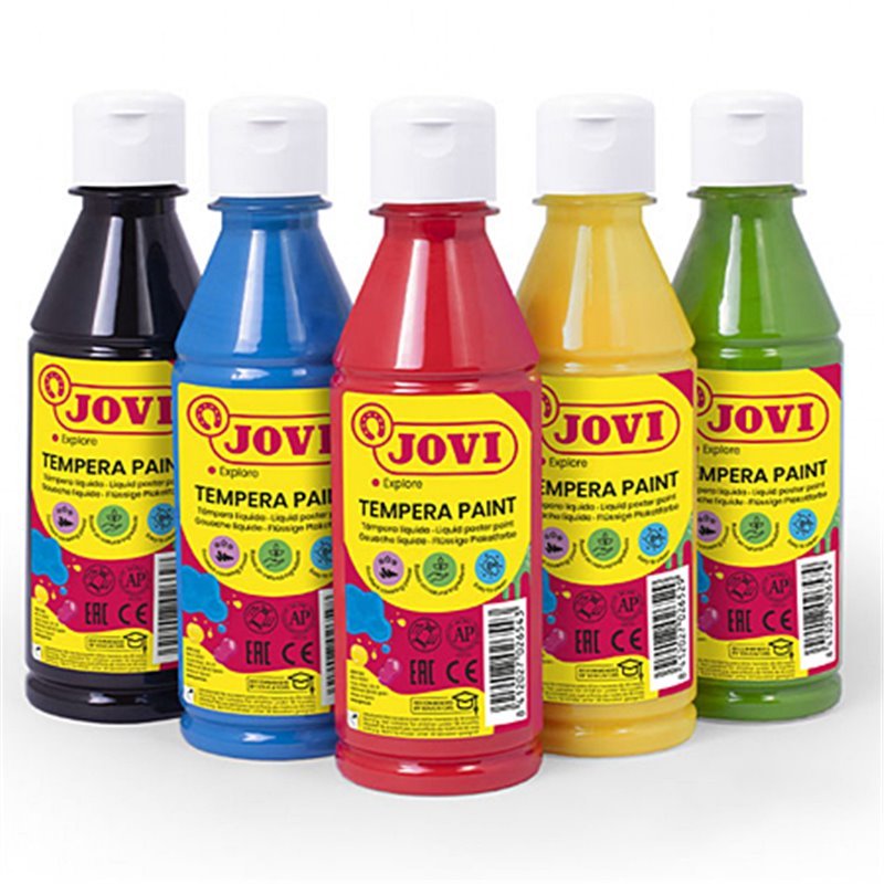 Skystas guašas buteliuke JOVI, 500 ml, oranžinė sp.