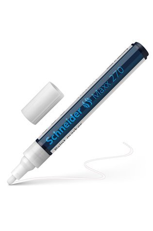 Žymeklis SCHNEIDER PAINT MARKER 270 1-3mm. balta