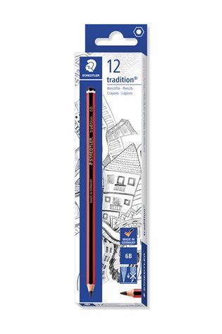 Pieštukas STAEDTLER TRADITION 6B