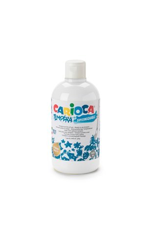 Dažai buteliuke CARIOCA, 500 ml, balta sp.