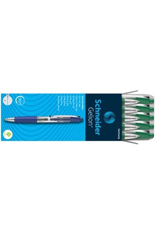 Automatinis rašiklis SCHNEIDER GELION 1, 0,7/0,4 mm, žalia