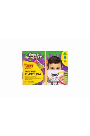 Spalvinimo plastilinu rinkinys JOVI Cool Candy, 6 vnt. rinkinys, su priedais