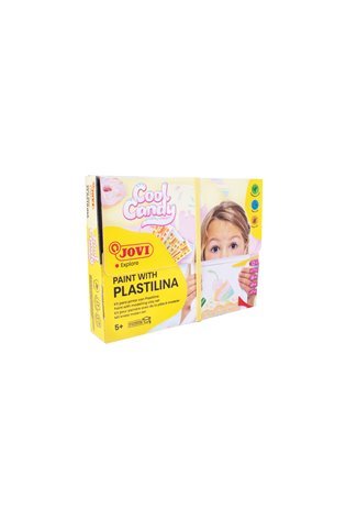 Spalvinimo plastilinu rinkinys JOVI COOL CANDY, su priedais