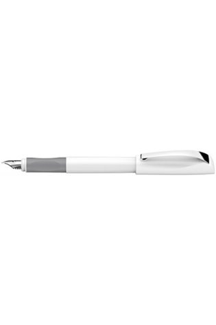 Plunksnakotis SCHNEIDER CEOD CLASSIC BASIC , 0,7mm, baltos sp. korpusas, mėlynas rašalas (tinka ir kairiarankiams)