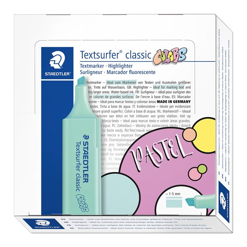 Teksto žymeklis STAEDTLER TEXTSURFER 364, mėtinės sp.