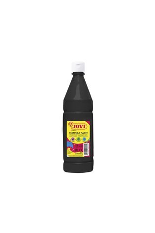 Skystas guašas buteliuke JOVI 1000 ml, juoda sp.