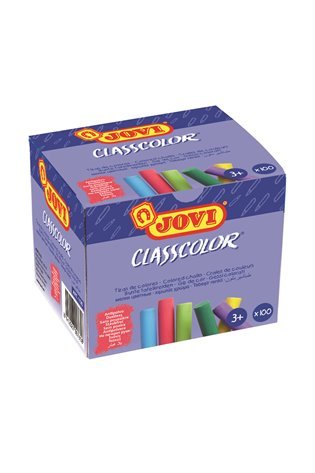 Spalvota kreida JOVI Classcolor Box, 100 vnt.