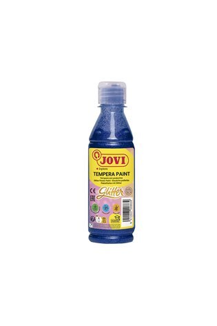 Tempera dažai JOVI, 250ml, žydros sp., blizgūs