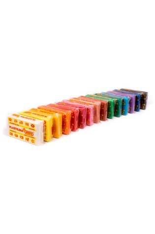 Plastilinas JOVI, 50 g., 180 vnt.