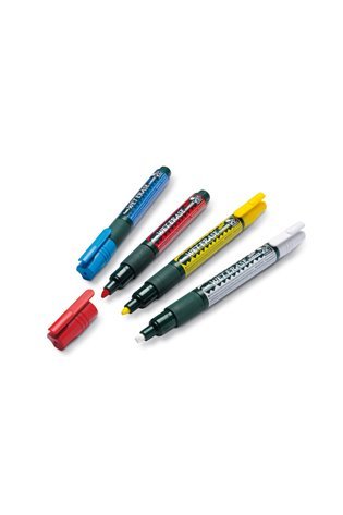 Žymeklis Pentel Tool Glass- and Chalk Wet Erase, 1,5–4 mm, 4 vnt., įvairios spalvos