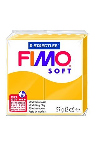 Modelinas FIMO SOFT, 57 g, saulėgrąžų geltona sp.