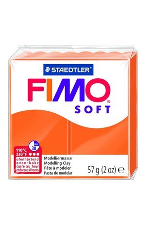 Modelinas FIMO SOFT, 57 g, oranžinė sp.