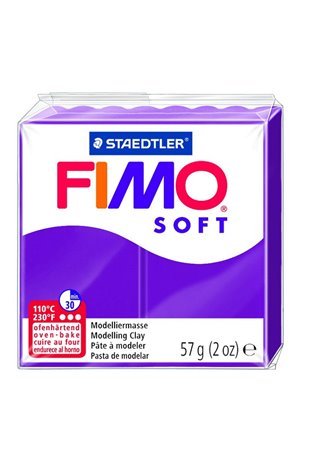 Modelinas FIMO SOFT, 57 g, violetinė sp.