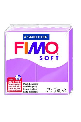 Modelinas FIMO SOFT, 57 g, levandų violetinė sp.