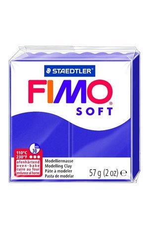 Modelinas FIMO SOFT, 57 g, slyvų violetinė sp.