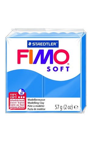 Modelinas FIMO SOFT, 57 g, vandenyno mėlyna sp.