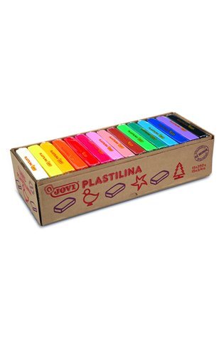 Plastilinas JOVI, 350 g, įvairių spalvų